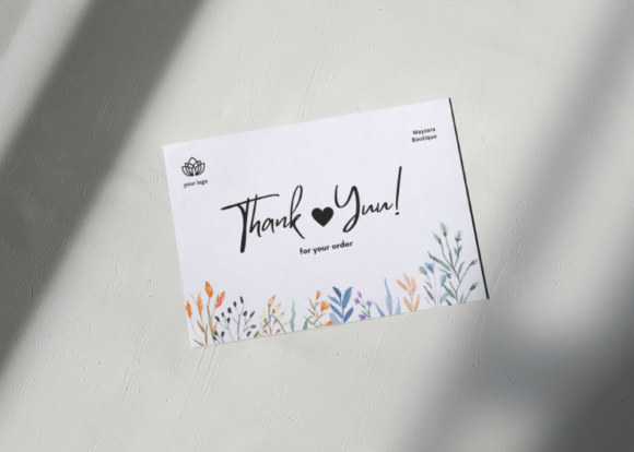 Elevating Professional Gratitude: The Strategic Value of the Thank You Card Flora Style