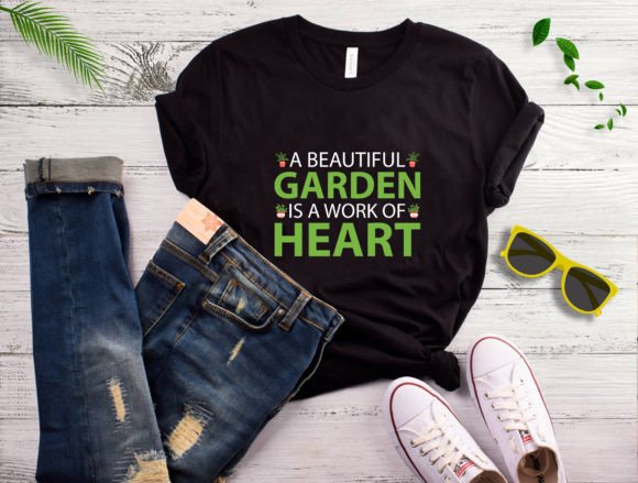 Gardening T-shirt Design Vector