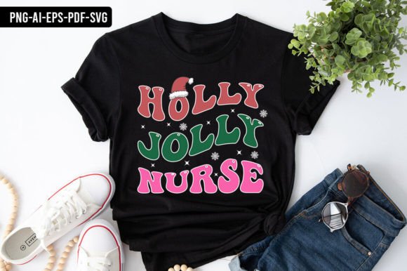 Holly Jolly Nurse Christmas