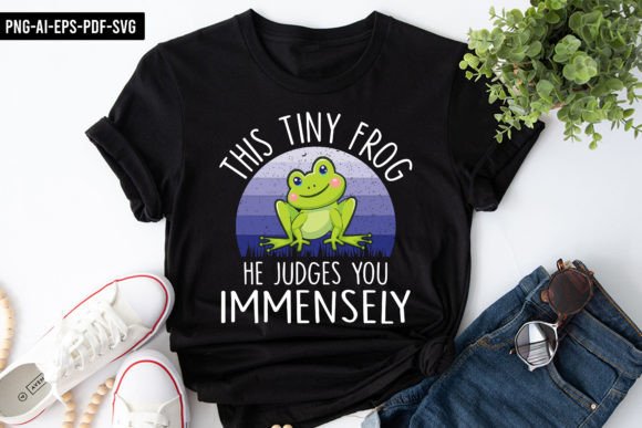 This Tiny Frog He Judges You Immensely