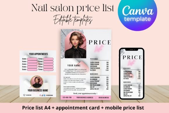 Transform Your Nail Salon Business with Our Ultimate Templates Bundle