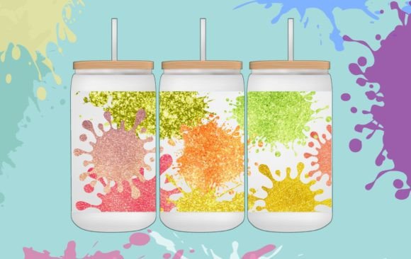 Unlocking Creative Potential with Glitter Splashes Png 16 Oz Libbey Glass
